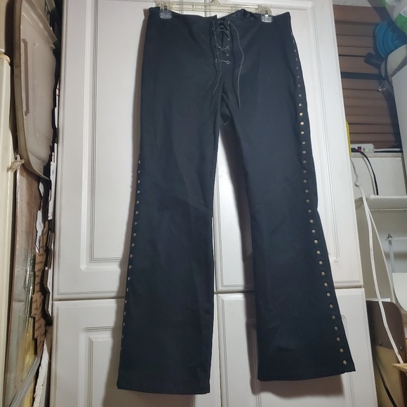 Vintage Ralph Lauren Lace-Up Pants - Picture 1 of 2
